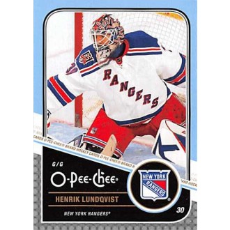 Řadové karty - Lundqvist Henrik - 2011-12 O-Pee-Chee No.340