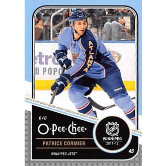 Řadové karty - Cormier Patrice - 2011-12 O-Pee-Chee No.444