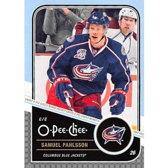 Řadové karty - Pahlsson Samuel - 2011-12 O-Pee-Chee No.458