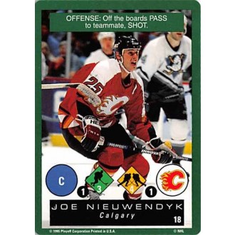 Řadové karty - Nieuwendyk Joe - 1995-96 Playoff One on One No.18