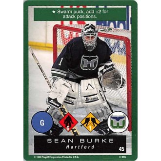 Řadové karty - Burke Sean - 1995-96 Playoff One on One No.45