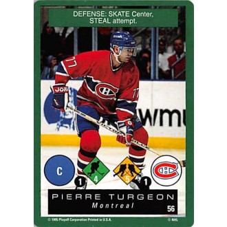 Řadové karty - Turgeon Pierre - 1995-96 Playoff One on One No.56