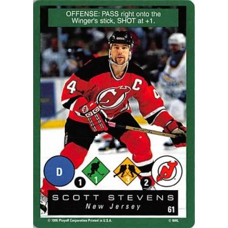 Řadové karty - Stevens Scott - 1995-96 Playoff One on One No.61