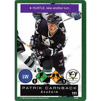 Řadové karty - Carnback Patrik - 1995-96 Playoff One on One No.111