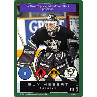 Řadové karty - Hebert Guy - 1995-96 Playoff One on One No.113