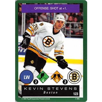 Řadové karty - Stevens Kevin - 1995-96 Playoff One on One No.123