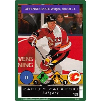 Řadové karty - Zalapski Zarley - 1995-96 Playoff One on One No.132