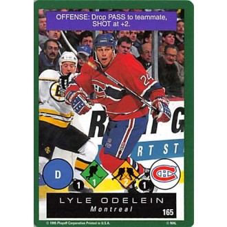 Řadové karty - Odelein Lyle - 1995-96 Playoff One on One No.165