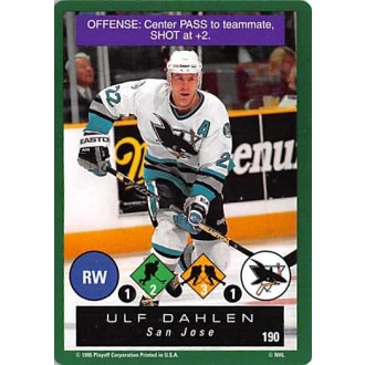Řadové karty - Dahlen Ulf - 1995-96 Playoff One on One No.190