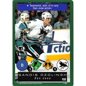 Řadové karty - Ozolinsh Sandis - 1995-96 Playoff One on One No.193