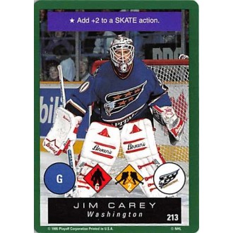 Řadové karty - Carey Jim - 1995-96 Playoff One on One No.213
