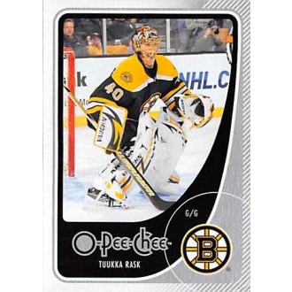 Řadové karty - Rask Tuukka - 2010-11 O-Pee-Chee No.161