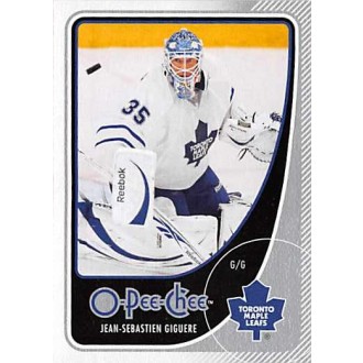 Řadové karty - Giguere Jean-Sebastien - 2010-11 O-Pee-Chee No.334