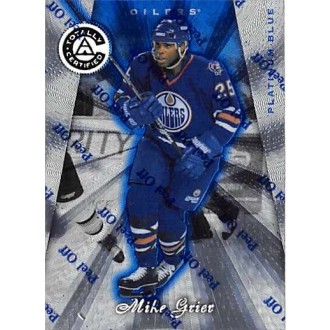 Paralelní karty - Grier Mike - 1997-98 Totally Certified Platinum Blue No.73