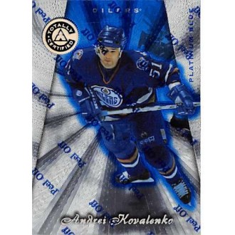Paralelní karty - Kovalenko Andrei - 1997-98 Totally Certified Platinum Blue No.106