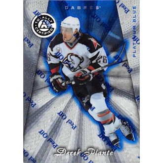 Paralelní karty - Plante Derek - 1997-98 Totally Certified Platinum Blue No.110