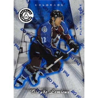 Paralelní karty - Lemieux Claude - 1997-98 Totally Certified Platinum Blue No.129