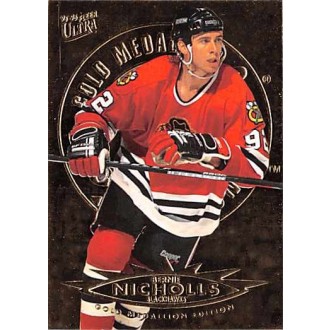 Paralelní karty - Nicholls Bernie - 1995-96 Ultra Gold Medallion No.34