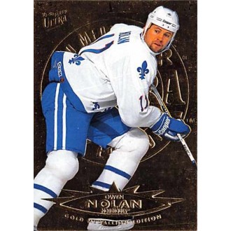 Paralelní karty - Nolan Owen - 1995-96 Ultra Gold Medallion No.134