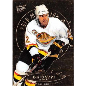 Paralelní karty - Brown Jeff - 1995-96 Ultra Gold Medallion No.165