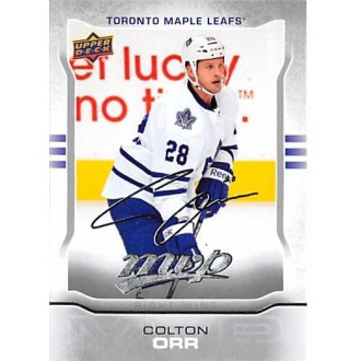 Paralelní karty - Orr Colton - 2014-15 MVP Silver Script No.6