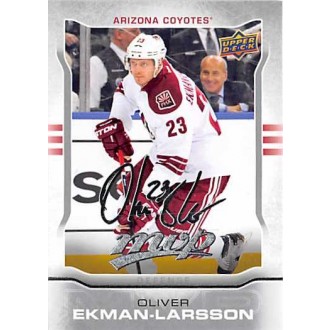Paralelní karty - Okman-Larsson Oliver - 2014-15 MVP Silver Script No.15