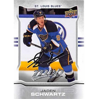 Paralelní karty - Schwartz Jaden - 2014-15 MVP Silver Script No.26