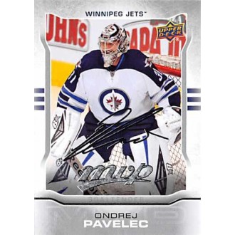 Paralelní karty - Pavelec Ondřej - 2014-15 MVP Silver Script No.92