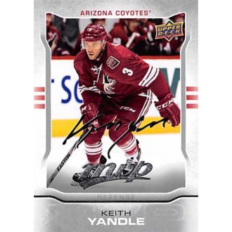 Paralelní karty - Yandle Keith - 2014-15 MVP Silver Script No.101