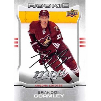 Paralelní karty - Gormley Brandon - 2014-15 MVP Silver Script No.122