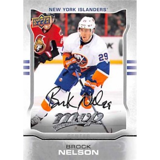 Paralelní karty - Nelson Brock - 2014-15 MVP Silver Script No.127