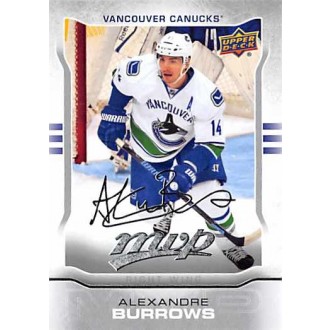Paralelní karty - Burrows Alexandre - 2014-15 MVP Silver Script No.180