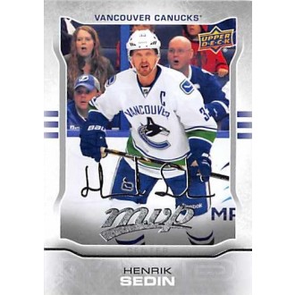 Paralelní karty - Sedin Henrik - 2014-15 MVP Silver Script No.232