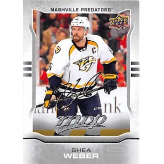 Paralelní karty - Weber Shea - 2014-15 MVP Silver Script No.242