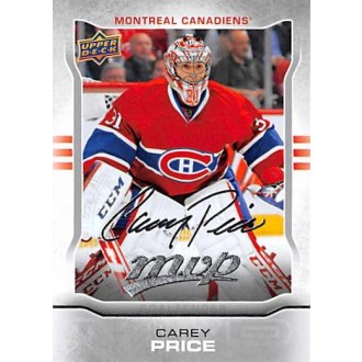 Paralelní karty - Price Carey - 2014-15 MVP Silver Script No.247