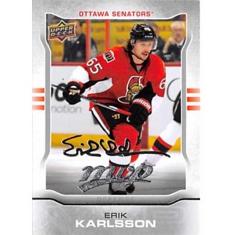Paralelní karty - Karlsson Erik - 2014-15 MVP Silver Script No.256