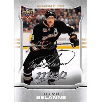 Paralelní karty - Selanne Teemu - 2014-15 MVP Silver Script No.260