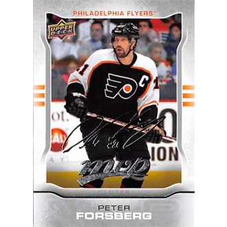 Paralelní karty - Forsberg Peter - 2014-15 MVP Silver Script No.292