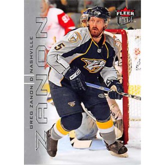 Řadové karty - Zanon Greg - 2009-10 Ultra No.176