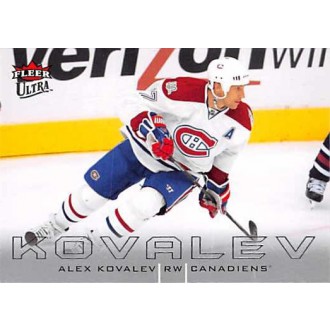 Řadové karty - Kovalev Alex - 2009-10 Ultra No.179