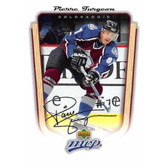 Řadové karty - Turgeon Pierre - 2005-06 MVP No.106