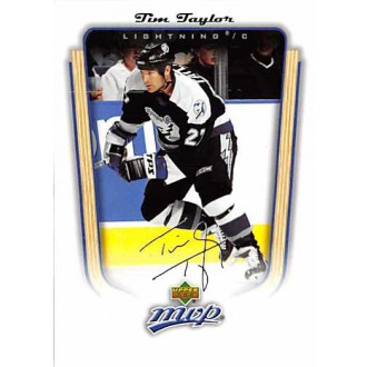 Řadové karty - Taylor Tim - 2005-06 MVP No.349