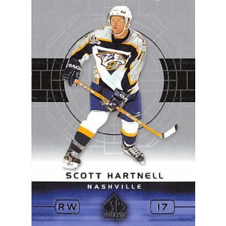 Řadové karty - Hartnell Scott - 2002-03 SP Authentic No.52