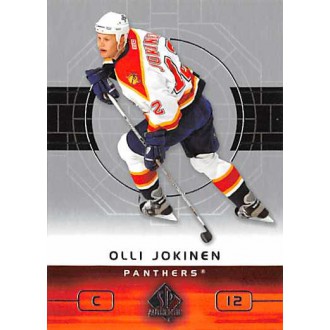 Řadové karty - Jokinen Olli - 2002-03 SP Authentic No.41