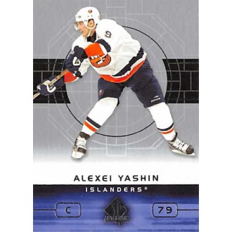 Řadové karty - Yashin Alexei - 2002-03 SP Authentic No.56
