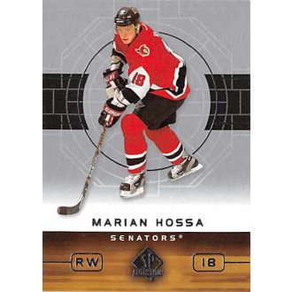 Řadové karty - Hossa Marián - 2002-03 SP Authentic No.63
