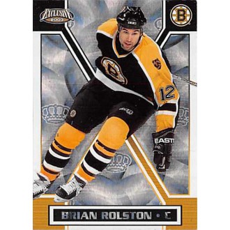 Řadové karty - Rolston Brian - 2002-03 Exclusive No.12