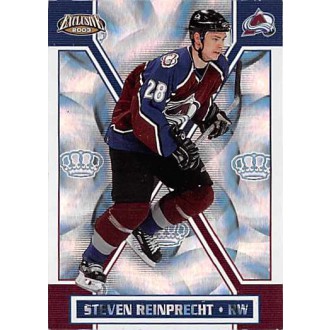 Řadové karty - Reinprecht Steven - 2002-03 Exclusive No.44