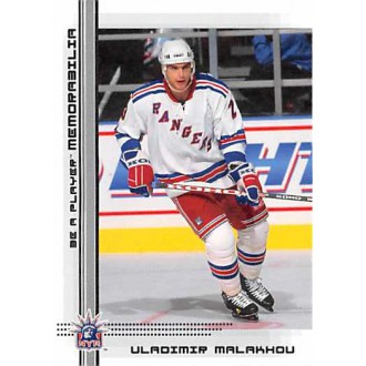 Řadové karty - Malakhov Vladimir - 2000-01 BAP Memorabilia No.433