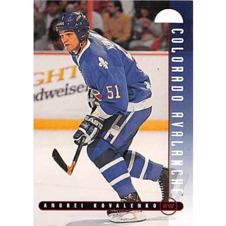 Řadové karty - Kovalenko Andrei - 1995-96 Leaf No.130